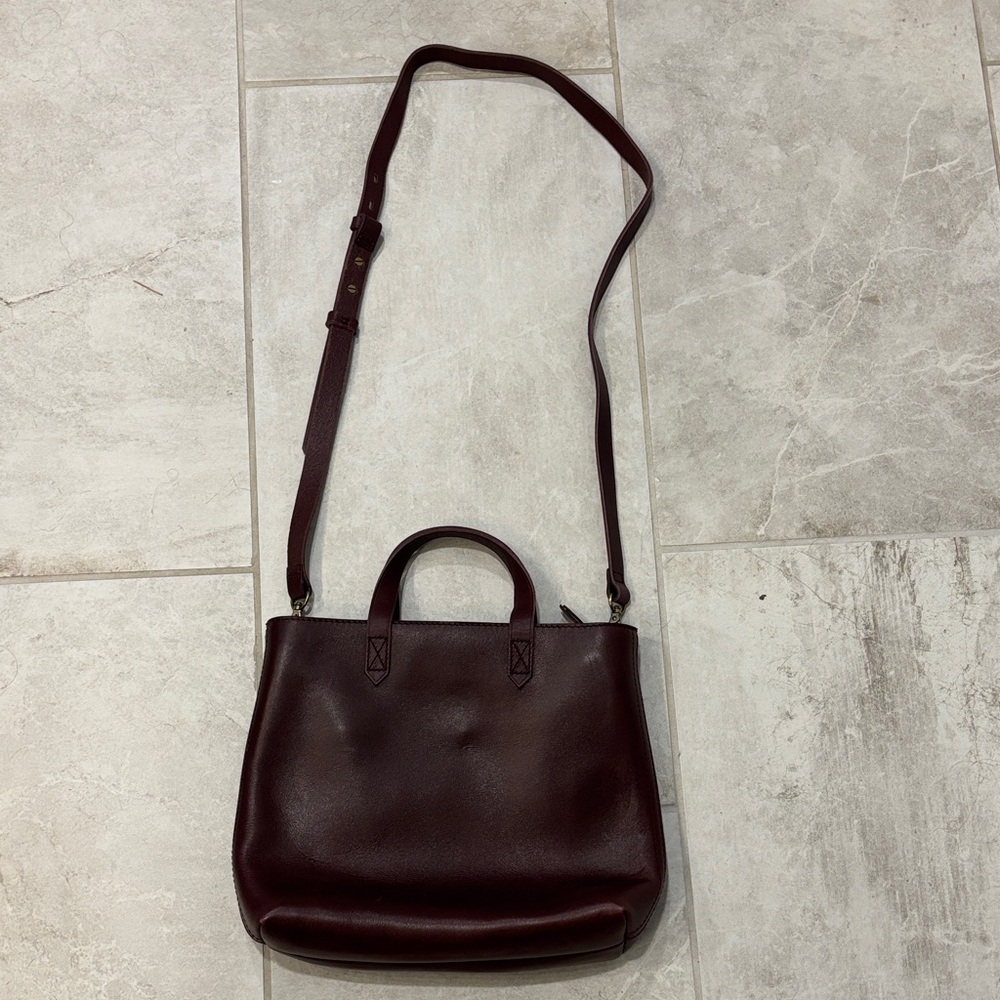 Madewell Burgundy Crossbody Bag